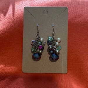 Elegant Multicolor Dangle Earrings